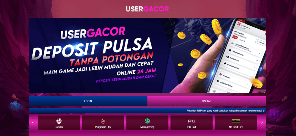 Cara Daftar Usergacor, Login Lancar, dan Update Link Alternatif Terpercaya
